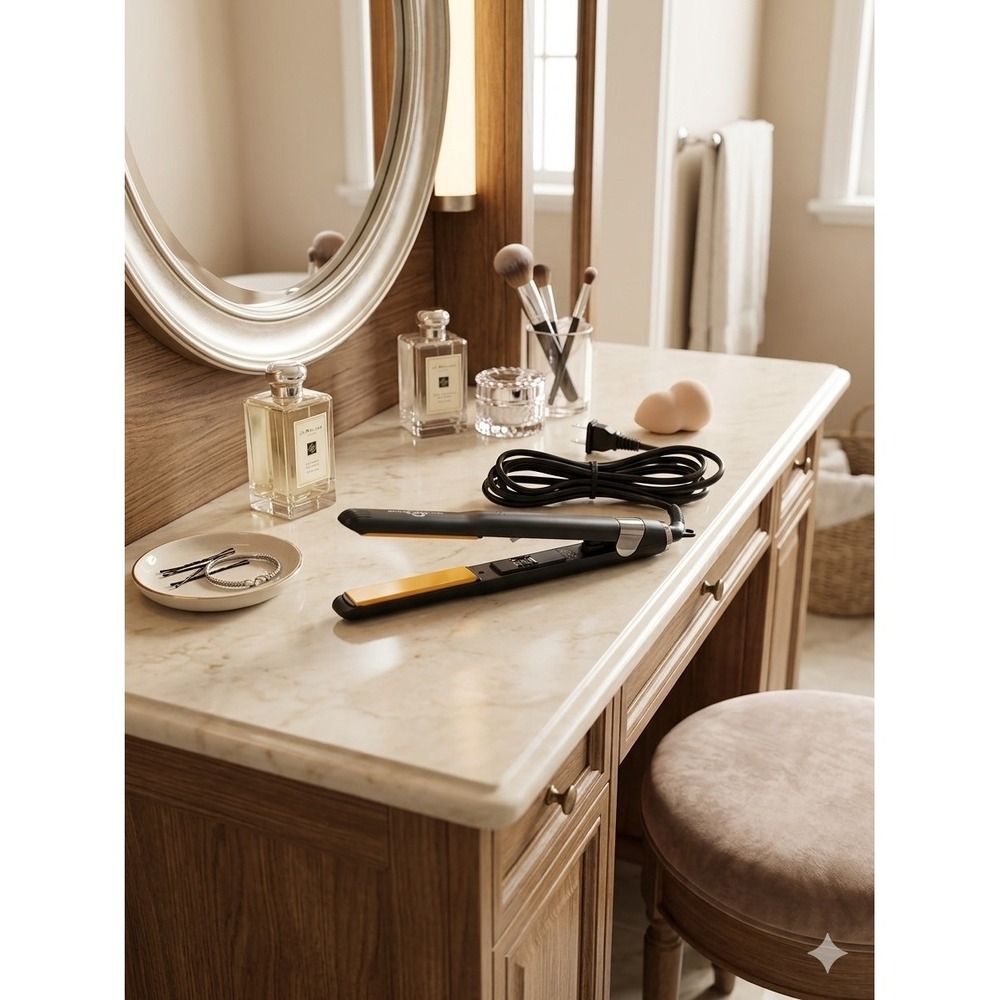 Mirage Keratiner AT-01S Flat Iron Ceramic Professional Styling Hair Straightener